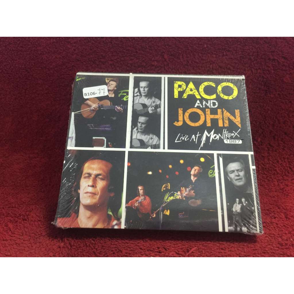 2CD+DVD Paco* And John* – Live At Montreux 1987 สภาพตามรูปปก B106-77