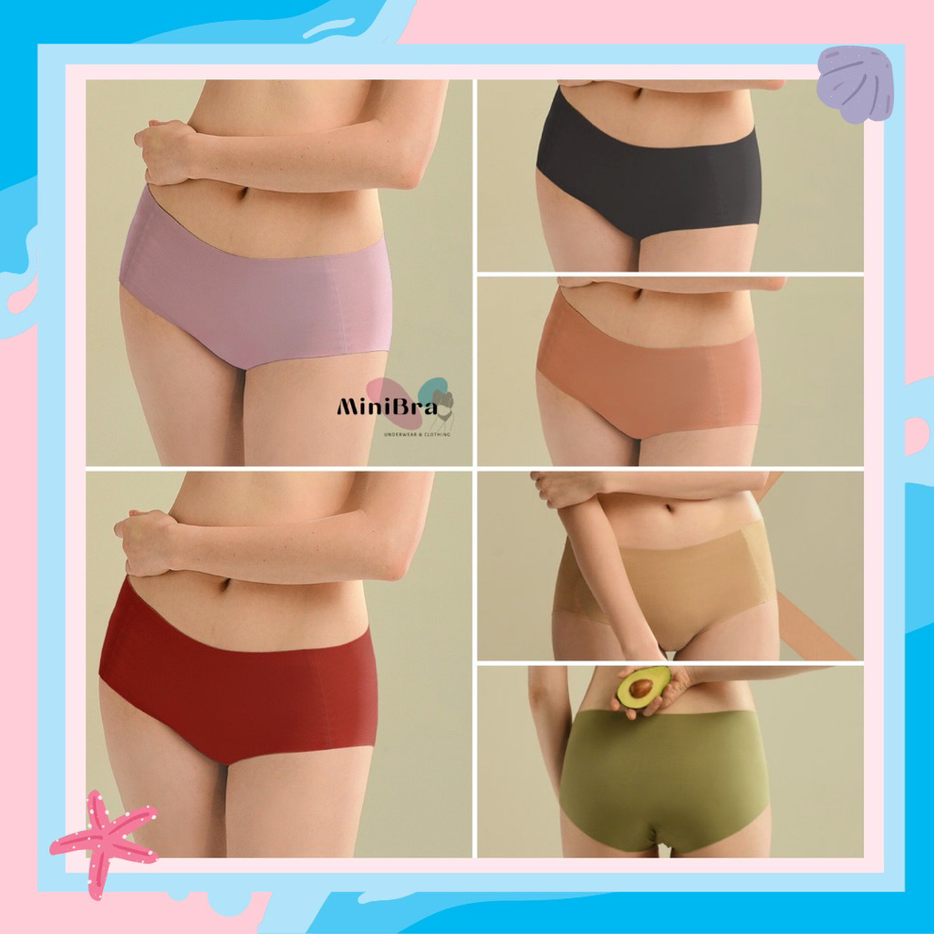 MiniBra - กางเกงในไร้ขอบ บางเบา ระบายอากาศ