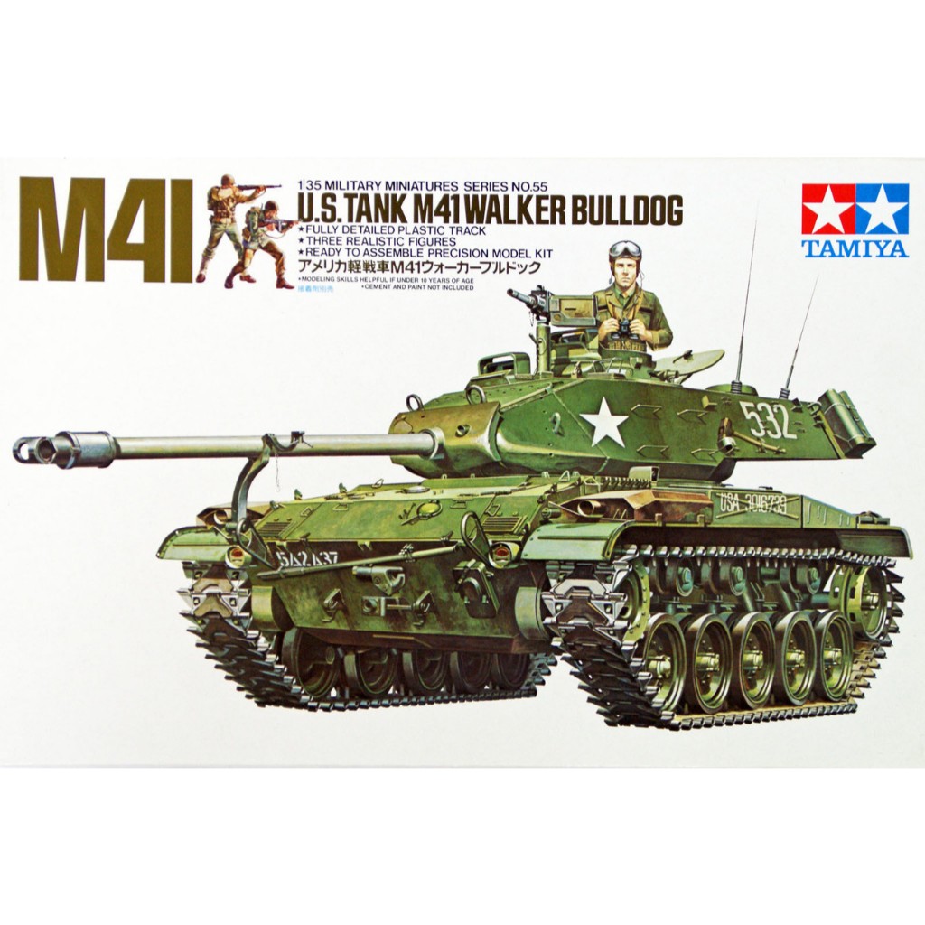 4950344995455 Tamiya 35055 U.S. M41 Walker Bulldog