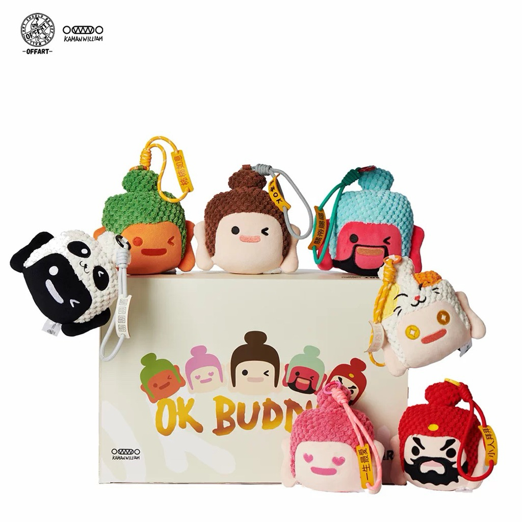 พวงกุญแจok buddha กล่องสุ่มและยกBOX