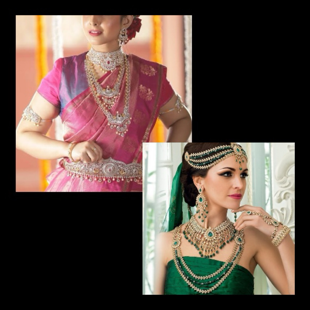 Indian Full Bridal Jewelry Set / เซตเครื่องประดับอินเดียครบชุดหรูหรา