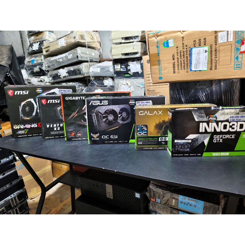 [COMZING] การ์ดจอ GTX 1660 Super Vram 6 GB GDDR6 มือสอง สภาพสวย ประกันไทย