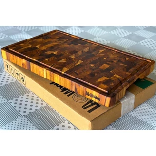 Lao wood เขียงไม้สักเกรดเอ รุ่นCB 08-1 2.8 x 24 x 38ซม.รุ่น CB-081L 3.5x28x45ซม. และรุ่นCB-09Sกับรุ่น CB-08S 3x20x30ซม.