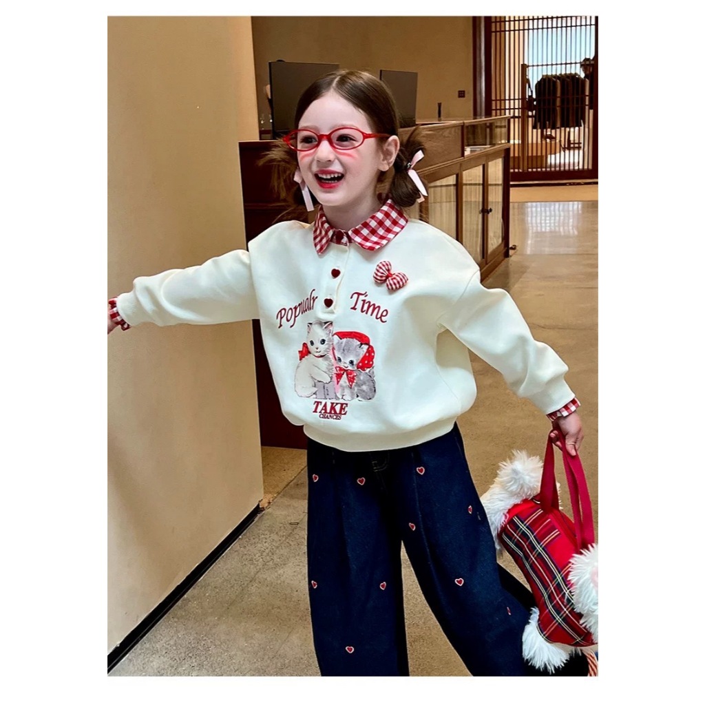 พร้อมส่ง ห72 6789 กันหนาวสก็อต