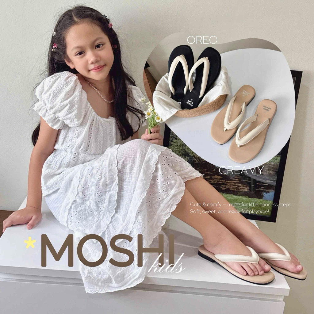 🌤️👧🏻 รองเท้าเด็กผู้หญิง รุ่น Moshi Kids Size 31 - 35