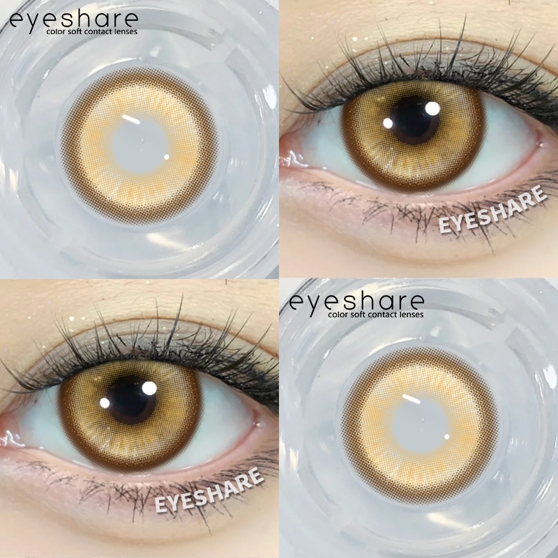 {COD}-Eyeshare Madrid คอนแทคเลนส์ 1 คู่ 14.0 มม.มินิคอนแทคเลนส์สีคอสเพลย์เลนส์ใช้ได้นานหนึ่งปีจัดส่งฟรี