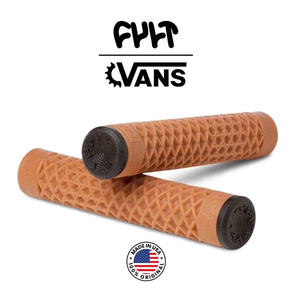 🇺🇸 Made in USA ปลอกแฮนด์จักรยาน VANS X CULT WAFFLE GRIP ( 1 คู่ )