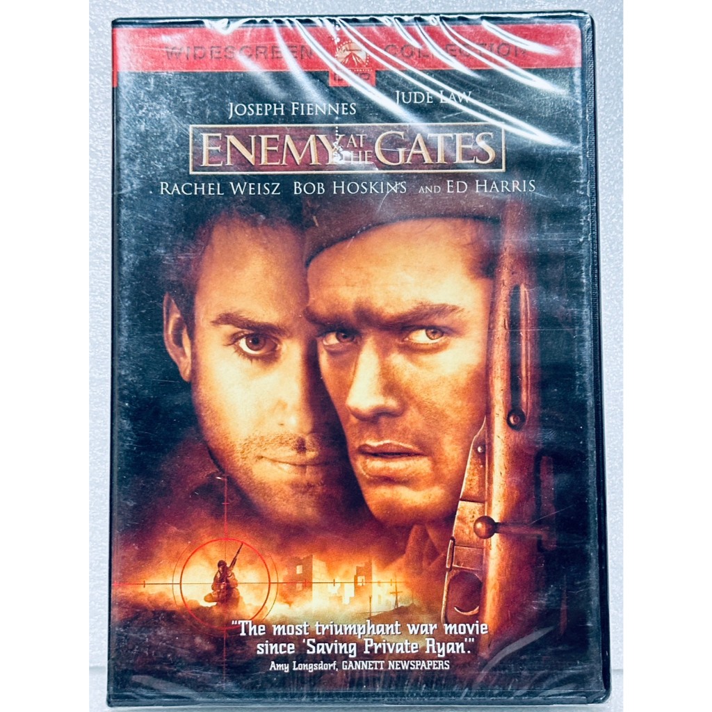 DVD : Enemy at the Gates (2001) กระสุนสังหารพลิกโลก  " Rachel Weisz, Jude Law, Joseph Fiennes "