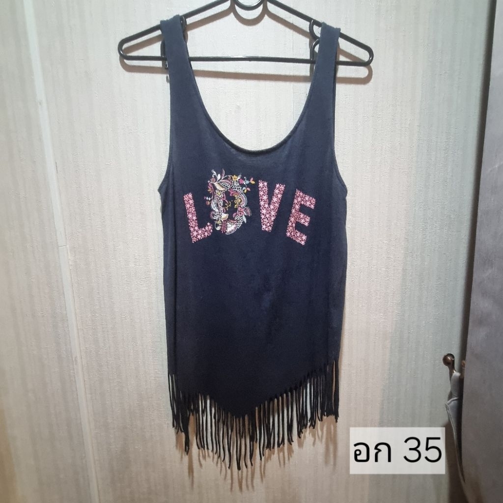 Chacha factory: เสื้อกล้าม Etam ลาย Love