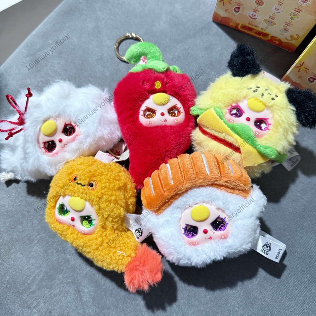 ✨พร้อมส่ง✨ Babythree eating big mouth🥐🍣🥟🍤 แบบเช็คตัว