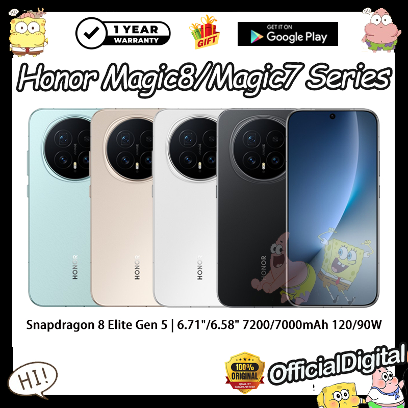 Honor Magic 8 Pro Honor Magic 8 Snapdragon 8 Elite Gen 5 Honor Magic8 Pro Honor Magic 7 Pro Honor Ma