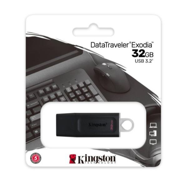 แฟลชไดร์ฟ KINGSTON 32 GB.(DTX/32GB) USB3.2 ราคาพิเศษ
