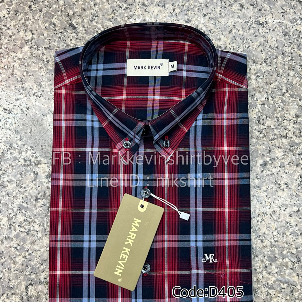 เสื้อเชิ้ตลายสก๊อต สีแดง-ดำ ทั้งแขนสั้นและแขนยาวค่ะ