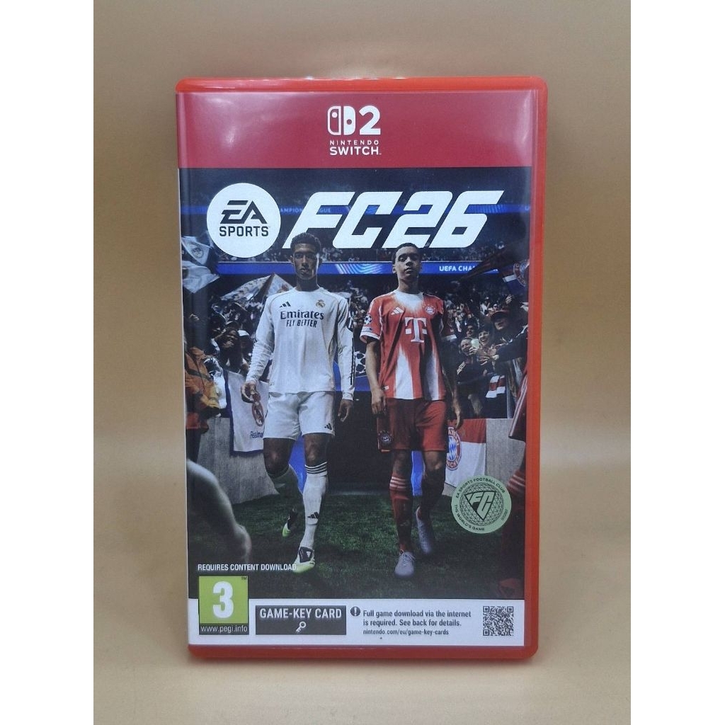 (มือสอง) มือ2 เกม Nintendo Switch : FC26 / FC 26  มีภาษาอังกฤษ สภาพดี #Nintendo Switch #game