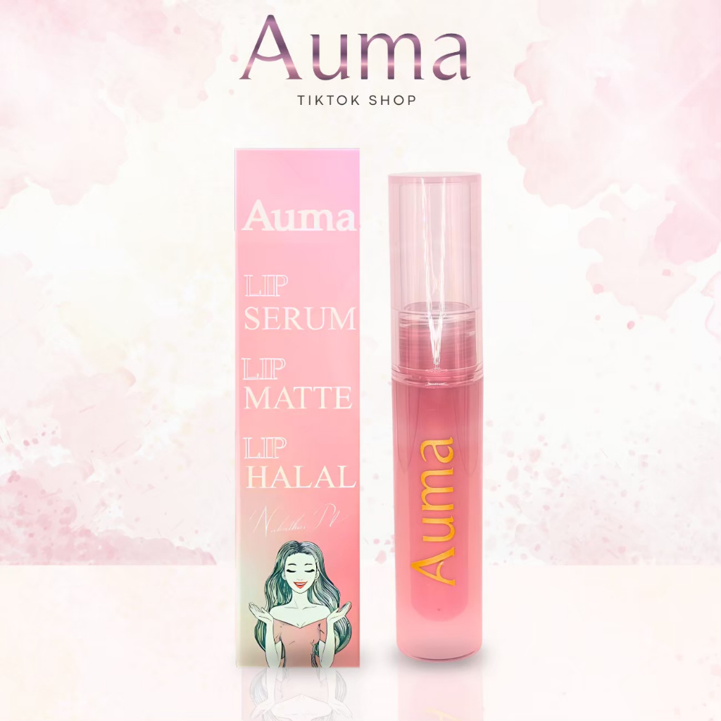 [ใหม่!]ลิปสติกเนื้อเซรั่ม  Auma Lucky Gold Lip ( ลิปแมทเนื้อนุ่ม ติดทน )