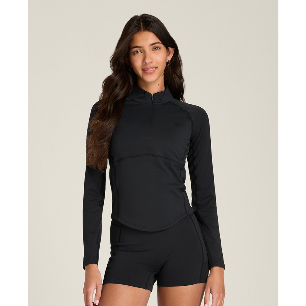 Wilson Women Baseline Half-Zip WW00556531BKA Official Store