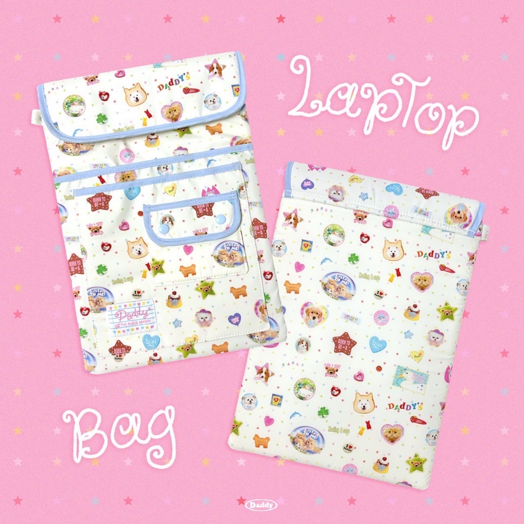 DADDY | Daddy Laptop Bag กระเป๋าใส่ laptop notebook ipad  สุดน่ารัก