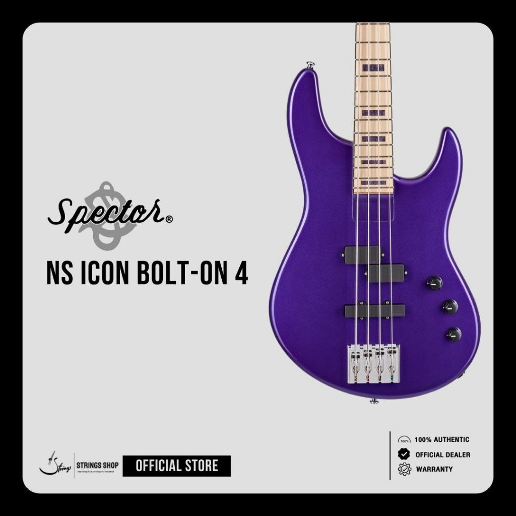 เบส Spector Icon NC-4 Frank Bello Signature Model