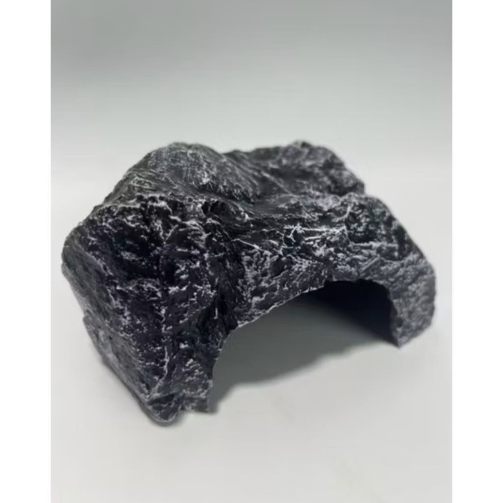 ถ้ำซ่อนตัว002งานไฟเบอร์เรซิ่น(16*15*9cm)ตกแต่งตู้ปลาตู้สัตว์เลื้อยคลานตุ๊กแกกิ้งก่ากบงู​​,ตะขาบ​,แมงมุม