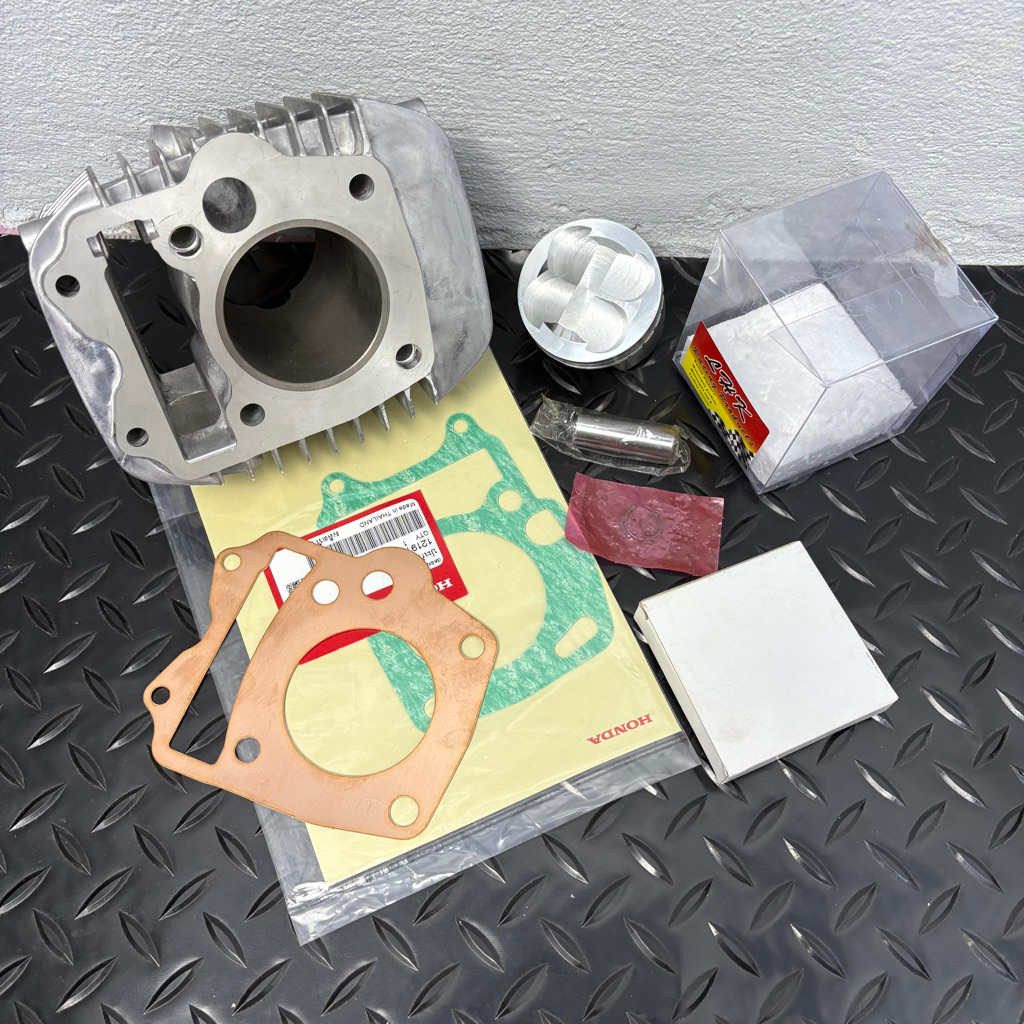 ชุดลูกสูบ W125คาบู/125iบังลม 4วาล์ว ขนาดลูก56-68 มิล