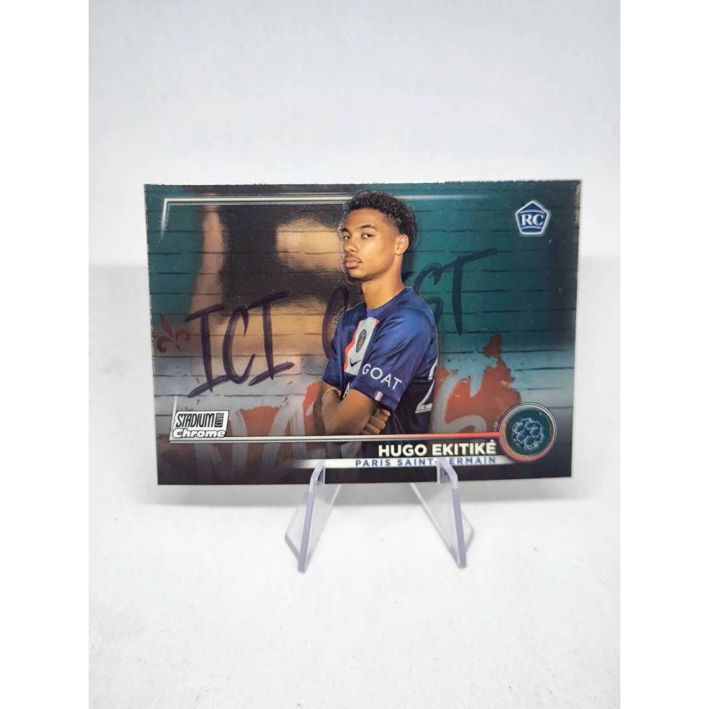 Topps Stadium Club Chrome UEFA Champions League Soccer Cards 2022-23 ราคา ถูกที่สุด ดีลบีเคเค