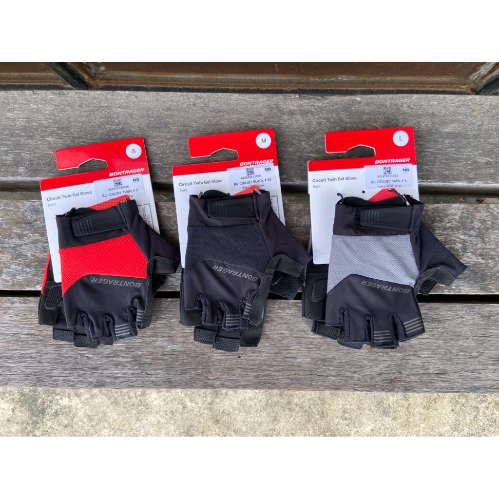 ถุงมือจักรยาน Bontrager Circuit Twin Gel หนา นุ่ม กระชับ