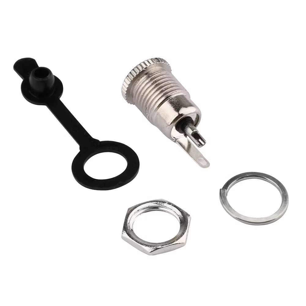 แจ็ค DC บล็อก DC DC099 5.5*2.1 mm เต้ารับโลหะ DC หญิง เต้ารับไฟ DC กระแสสูง DC-099 คุณภาพสูง✅ L357