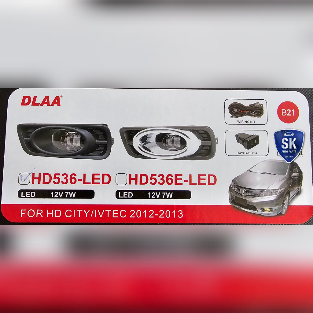 ไฟ​ตัด​หมอก​ HONDA​ CITY​ 2012​ 2013 โคม LED แสงไฟสีขาว ฮอนด้าซิตี้ รับประกันสินค้า 3 เดือน - รูปที่ 7