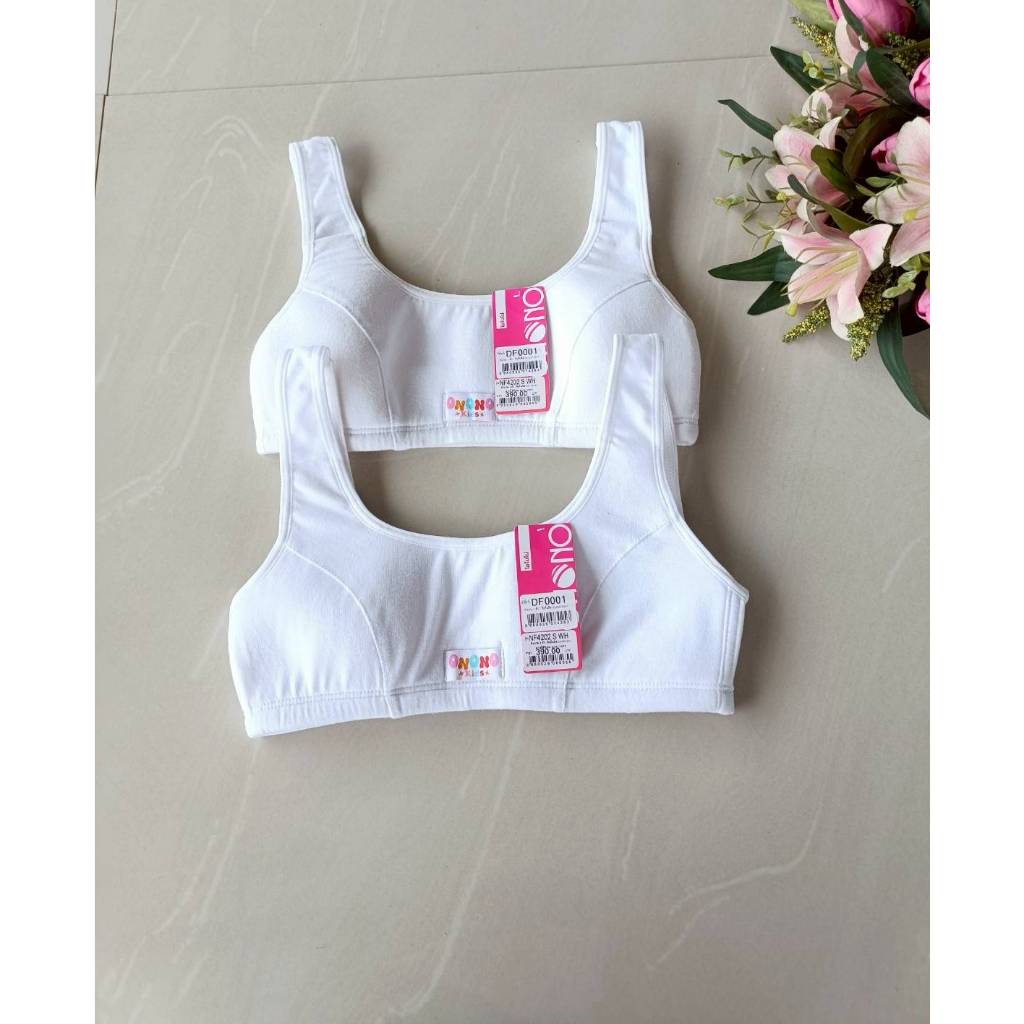 onono บราสวมหัวแบบมีฟองน้ำ รุ่น NF4202**สินค้า เป็นงาน โล๊ะสต๊อก อาจมีตำหนิบ้างเล็กน้อย 5-10%