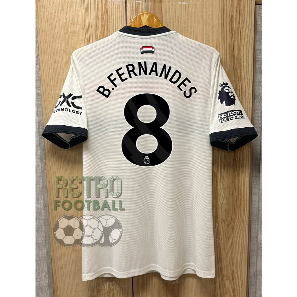 ล้างสต๊อก!! เสื้อกีฬาฟุตบอล IIมuยู PLAYER เกรดนักเตะ Third ชุดสาม ปี 24/25 ฟลูออฟชั่น EPL ชื่อเบอร์นักเตะในทีม - รูปที่ 4