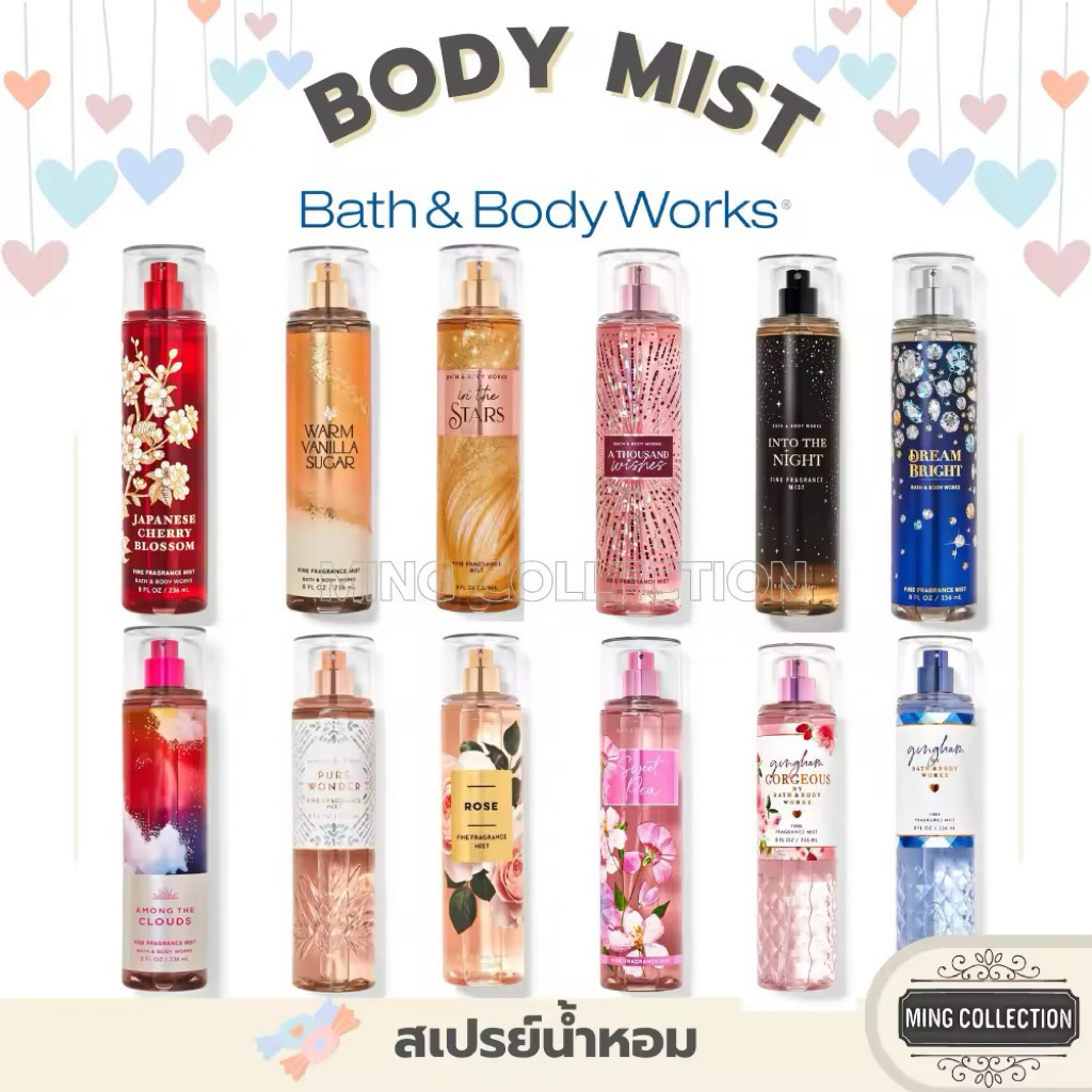 น้ำหอมแบ่งขายของแท้💯 จากบ้าน Bath & Body Works