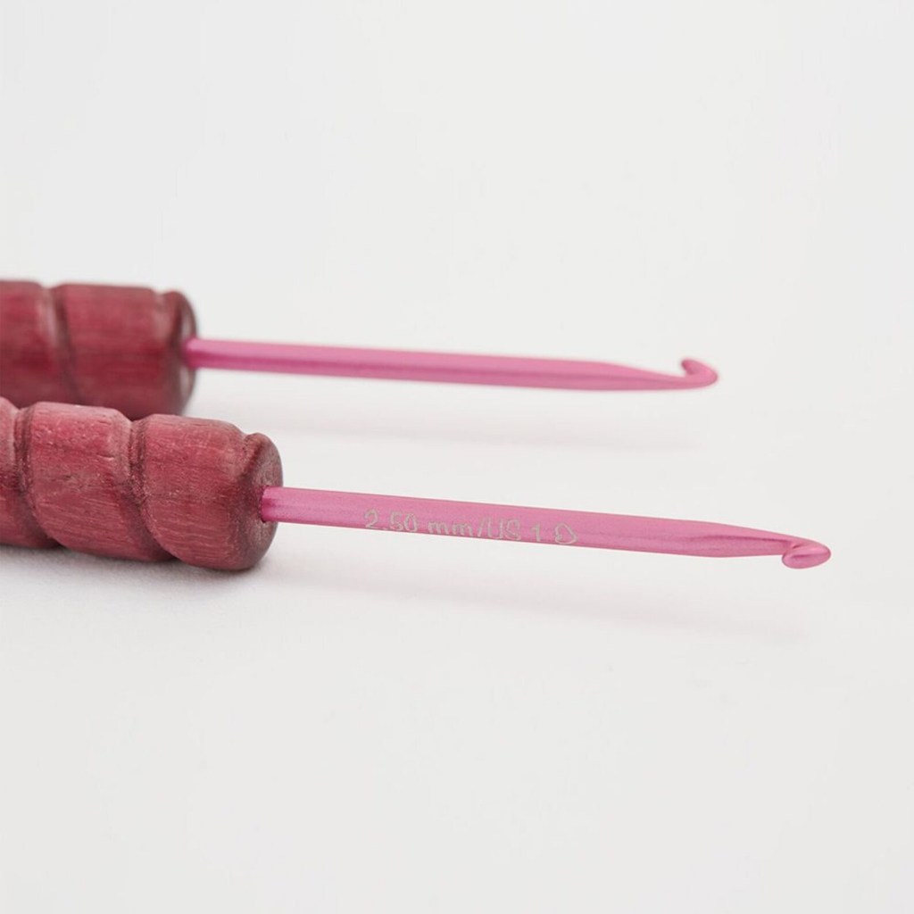 addi Unicorn Purpleheart Crochet Hook เข็มโครเชต์ ด้ามไม้ Amaranth แท้ จากเยอรมนี 🇩🇪 (597-2) - รูปที่ 4