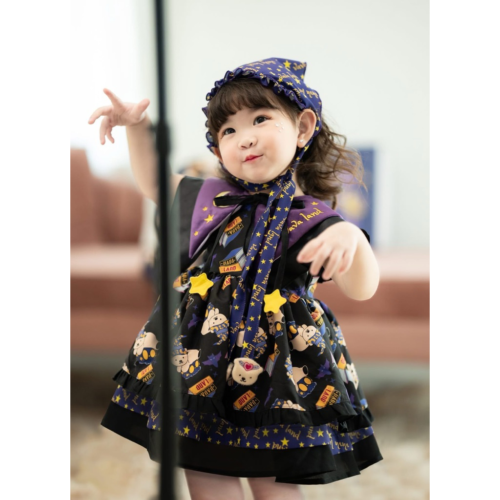 ส่งต่อ The land of vava เดรส 6y 🔮สภาพใหม่🔮 🧸VAVA MUTELU 🌙