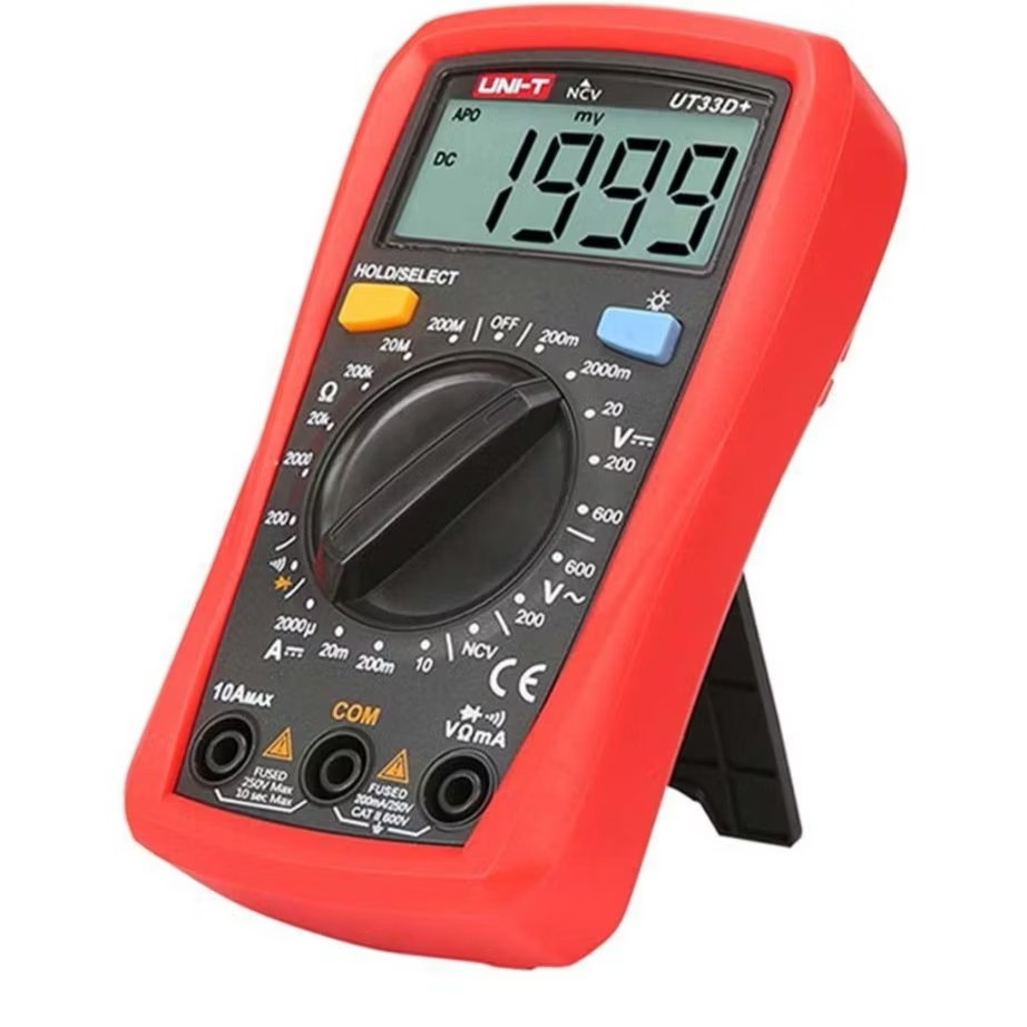 UNI-T รุ่น UT33D+ มัลติมิเตอร์ดิจิตอล มิเตอร์วัดไฟ รูปที่ 2