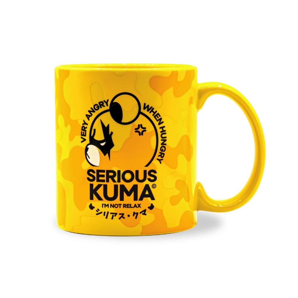 แก้วมัค SERIOUS KUMA (CAMO/YELLOW) CERAMIC MUG
