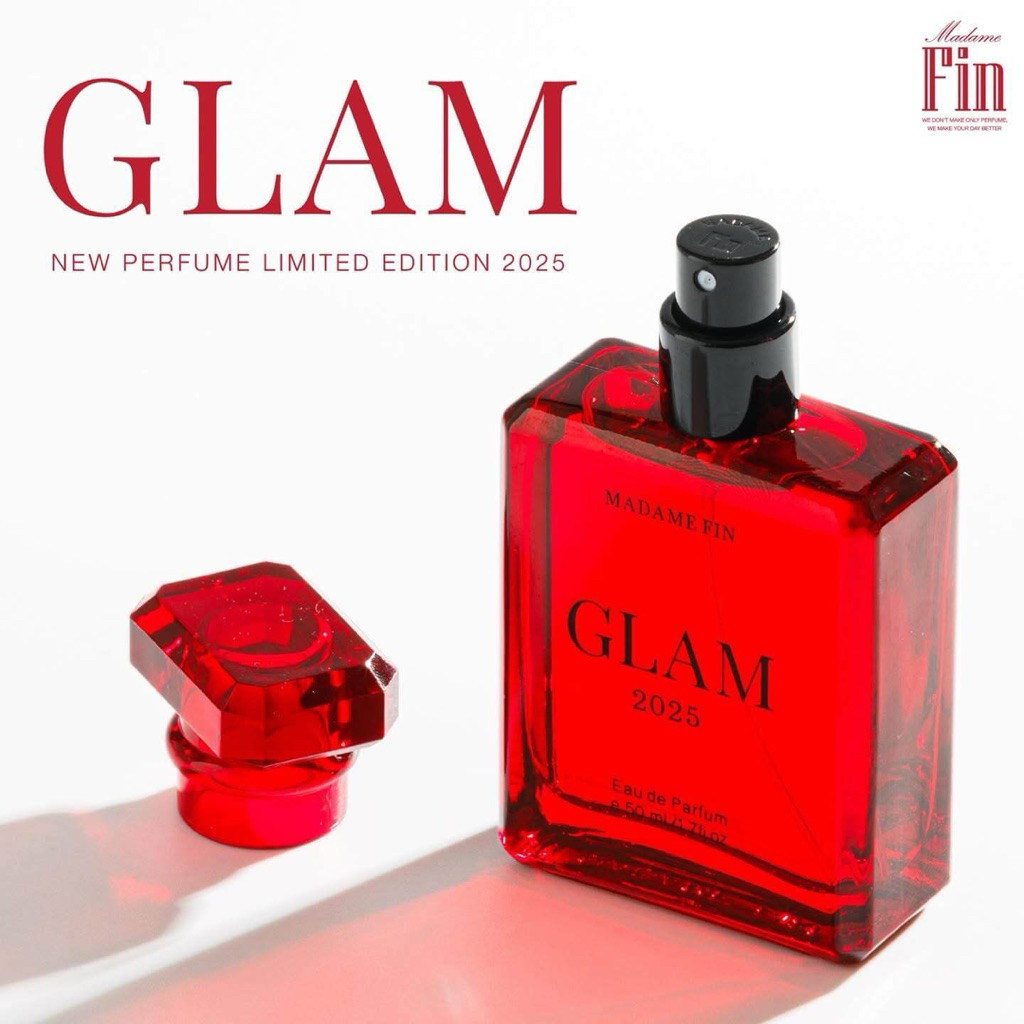 GLAM2025 น้ำหอมมาดามฟินกลิ่นหอมหรูหราแบบอั้ม กลิ่นใหม่ พร้อมส่ง-ของแท้ ขนาด 50 ml. กลิ่นหอมติทนนาน