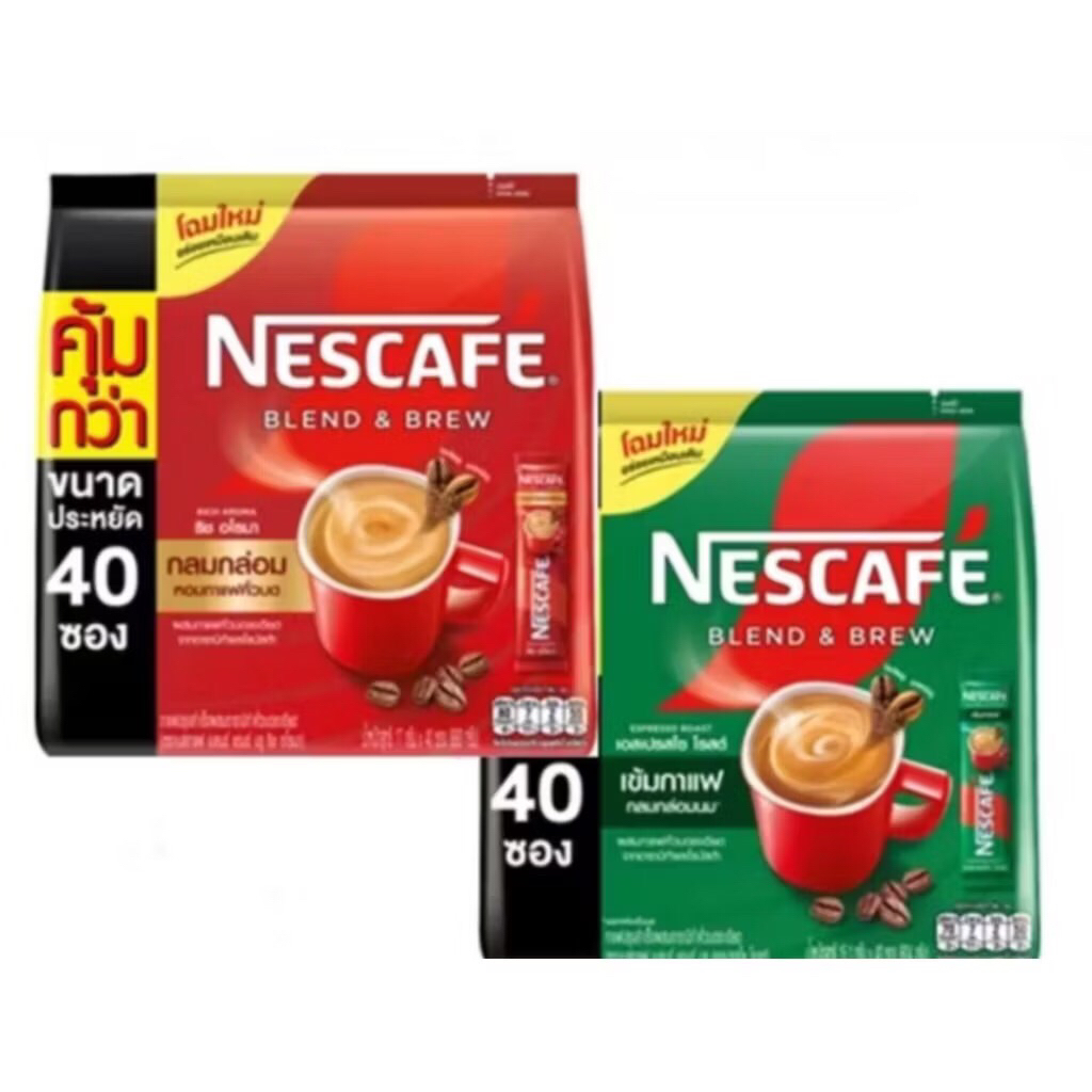 เนสกาแฟ 3in1 เอสเปรสโซ่ โรสต์40 ซอง