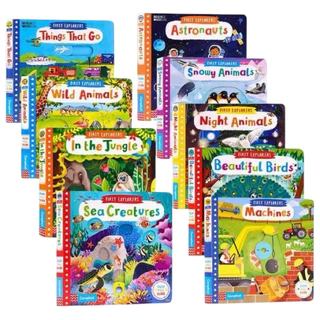 หนังสืออ่านภาษาอังกฤษสำหรับเด็ก นิทานเด็ก บอร์ดบุ๊ค Campbell busy book หนังสือเลื่อนขยับ (012077585521)