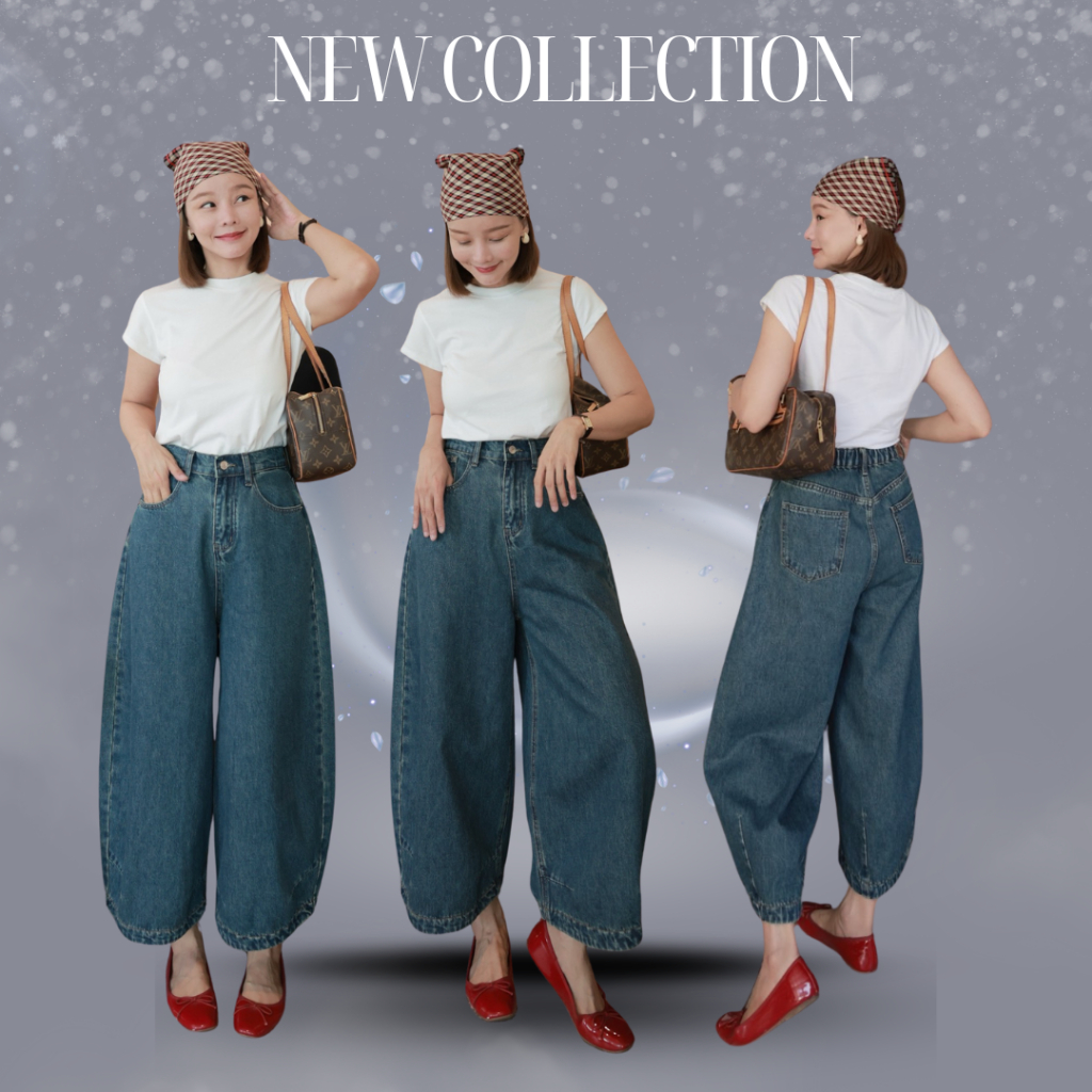 Password กางเกงcurve jeans รุ่นใหม่ทรงด้านข้างดีไซน์ให้ขาโค้งสวยเก๋ มีสไตล์ CARDIGAN_NISTA