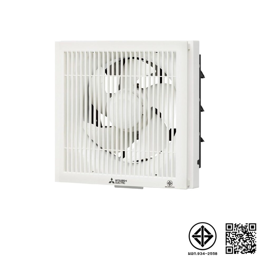 พัดลมระบายอากาศ ติดผนัง 10 นิ้ว MITSUBISHI ELECTRIC รุ่น EX-25SKC7T คละสี