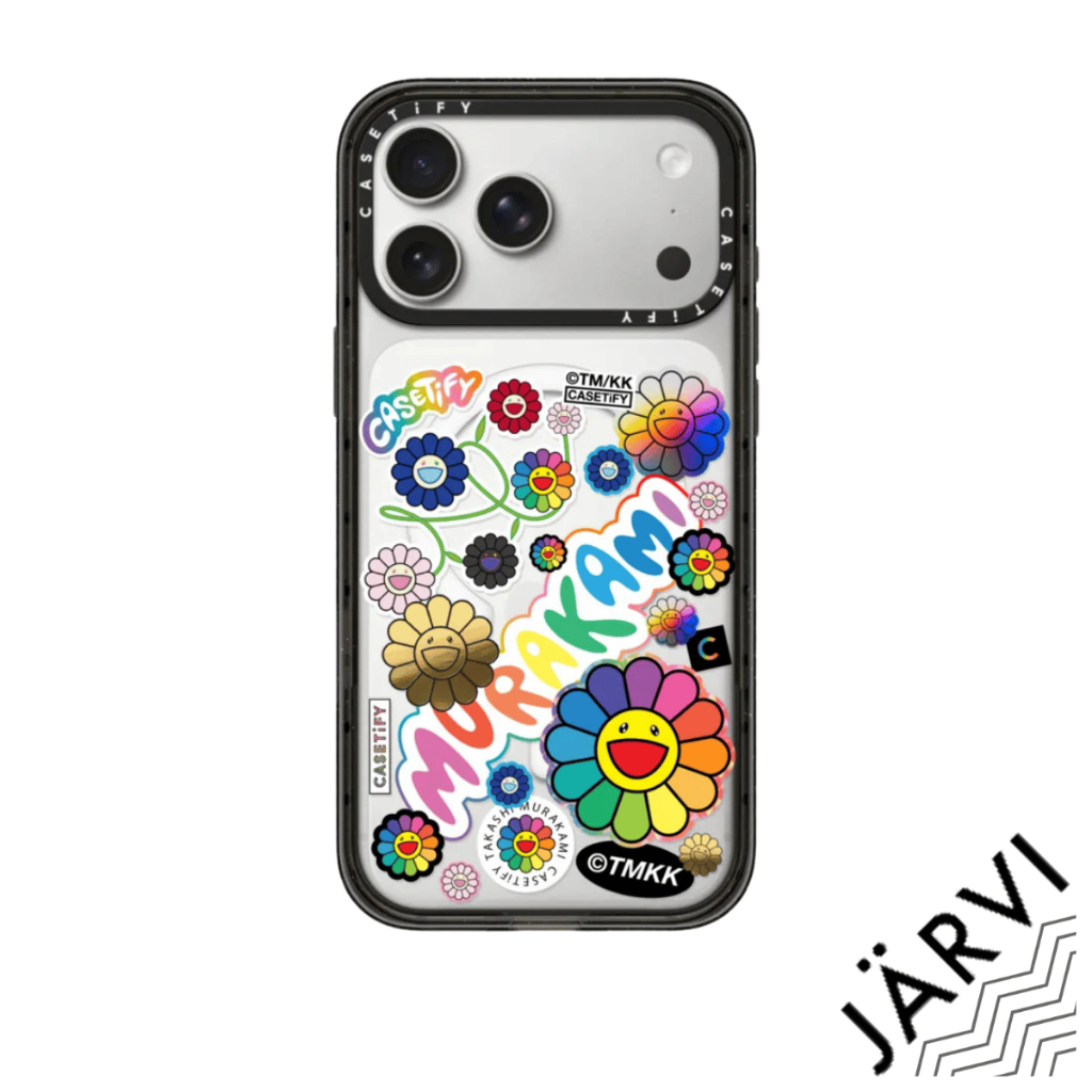 [ส่งด่วน/พร้อมส่ง] CASETiFY | FLOWERS STICKER MANIA PHONE CASE Impact Case Magnatic Compatible #For 