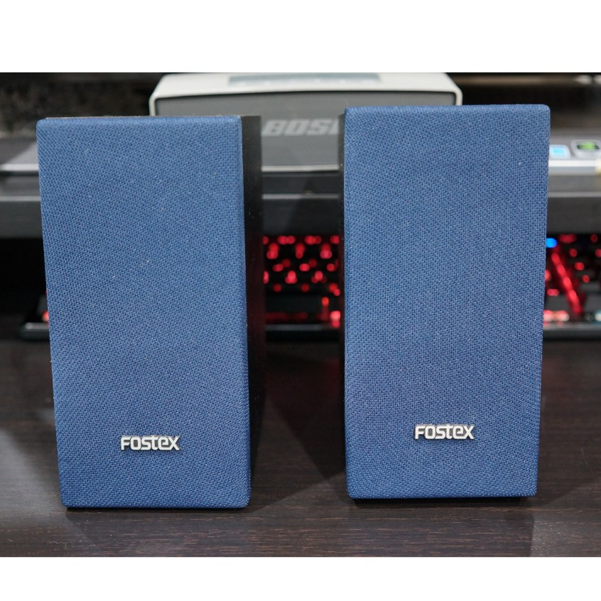 ลำโพง Speaker Fostex : PM0.1 งานกล่อง นำเข้าจากญี่ปุ่น ใช้ไฟบ้านเราได้ปกติ ลำโพงคอม ลำโพงตั้งโต๊ะ ลำ