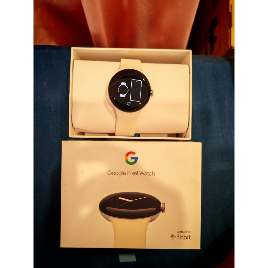 google pixel 1 watch 41mm wifi only มือสอง สภาพกิ๊ก ครบกล่อง