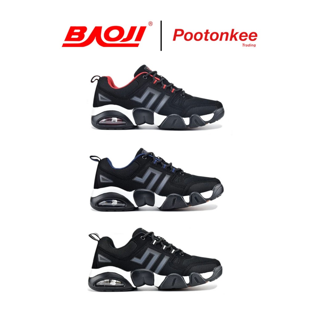 BAOJI บาโอจิ รุ่น BJM 700 รองเท้ากีฬา รองเท้าบาสเก็ตบอล ผูกเชือก ไซส์ 41-45