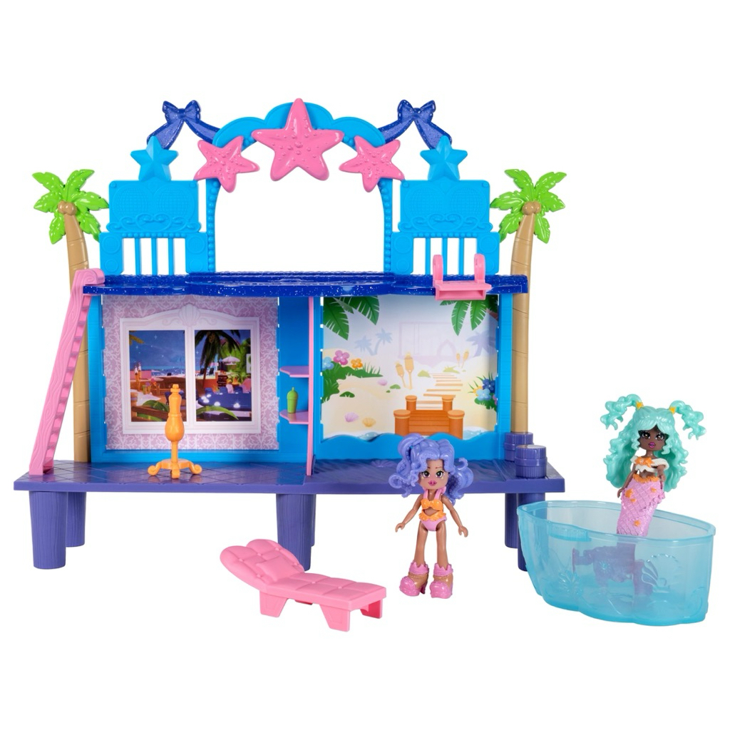 (ของแท้100%) Royale High Deluxe Sunset Island Playset - (2) Dolls, 15 Mix & Match Looks