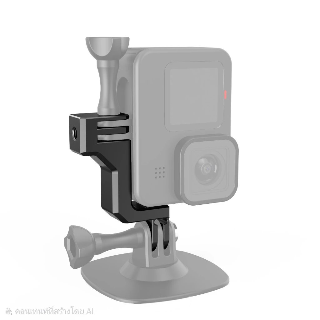ขายึด Gopro เม้าท์ขาแปลงเป็นแนวตั้งสำหรับ Gopro / DJI Osmo action ตัวแปลงแนวตั้ง Vertical Mount thumbnail 9