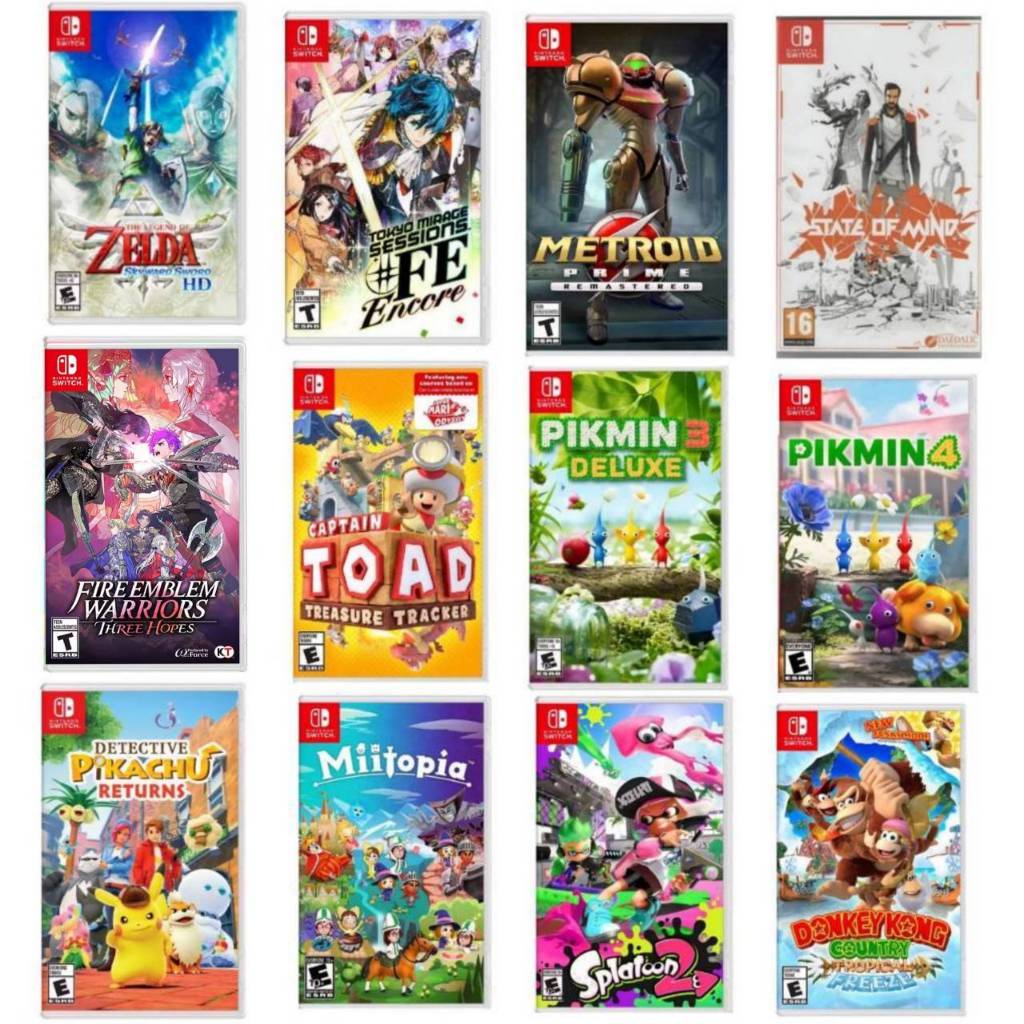 (มีส่งด่วน) Nintendo switch Game มือหนึ่ง ราคาถูก พร้อมส่ง