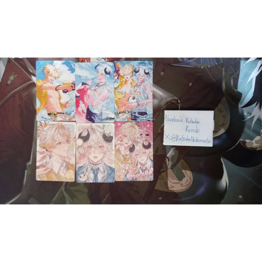 Set 6 ใบ Photocard CANMAKE Tokyo x BAABEL & DACAPO (Japan Summer Matsuri)