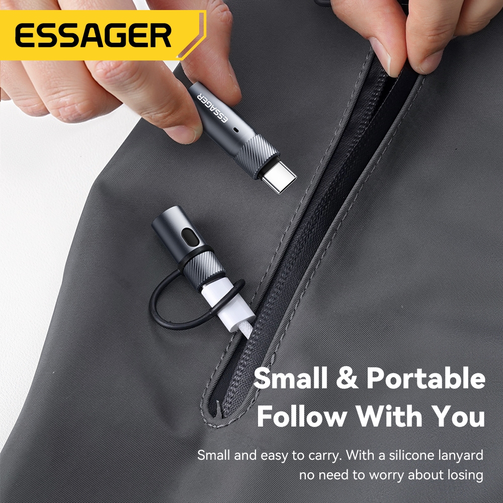Essager Type C OTG Aluminum Lighter Electronic Cigarette Lighter - รูปที่ 4