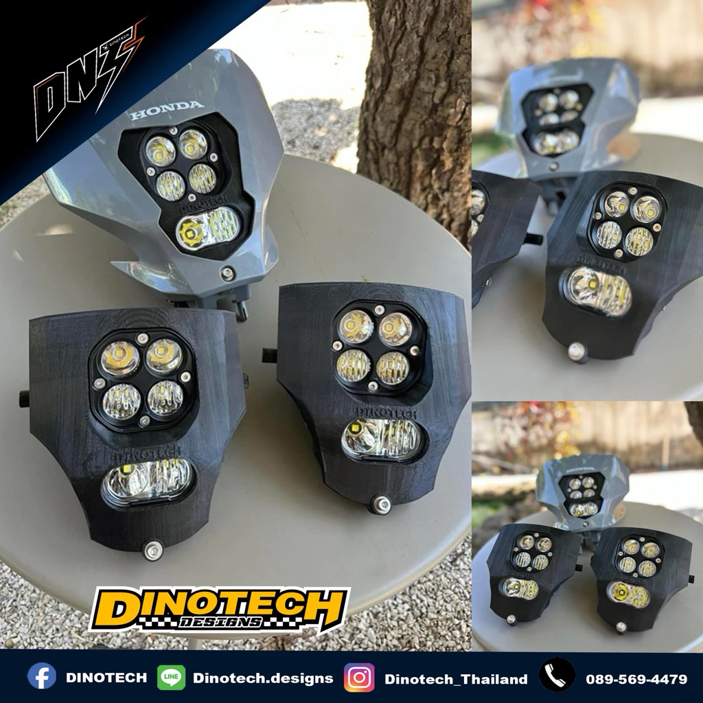 Headlights Dinotech v.4  fits Crf300l